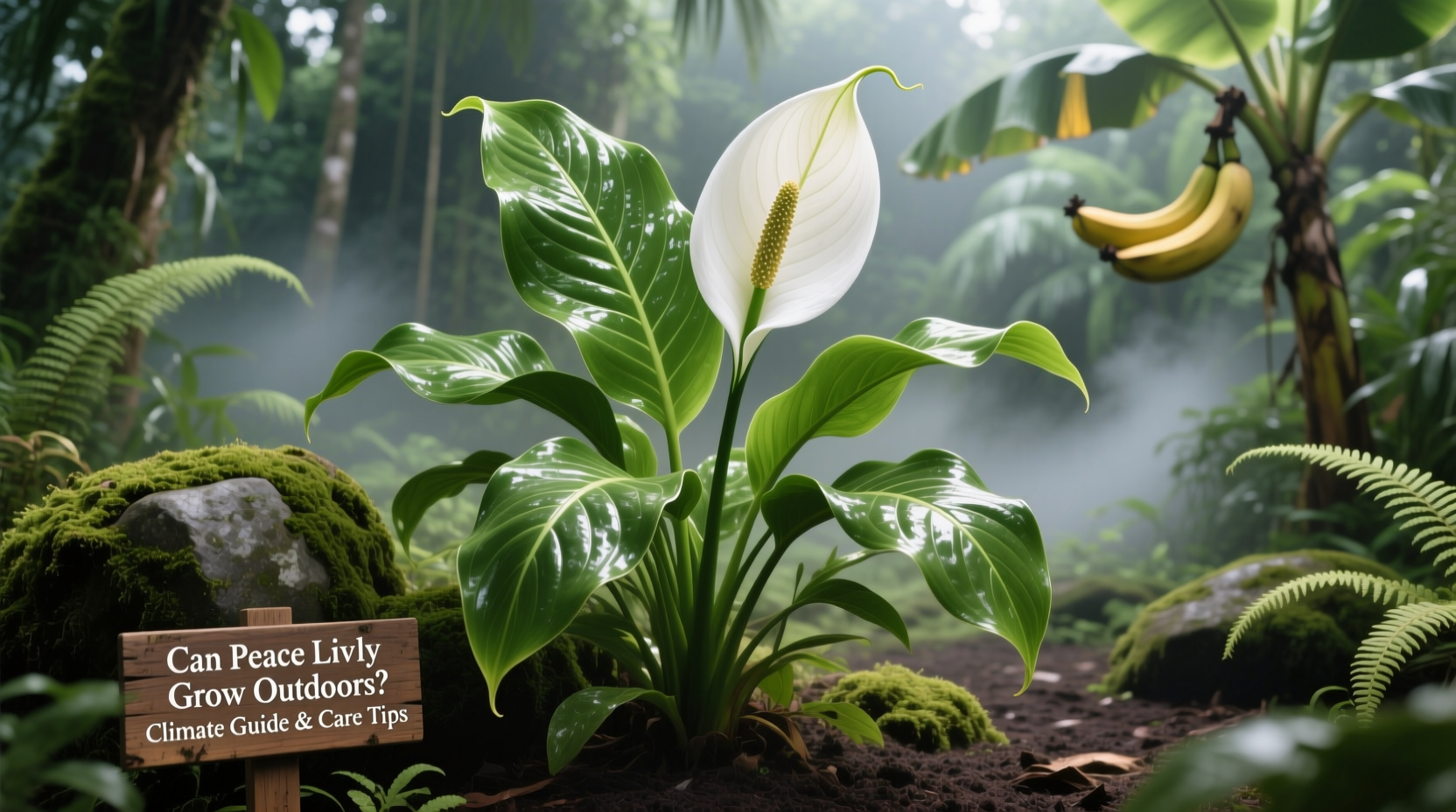 Can Peace Lily Grow Outdoors? Climate Guide & Care Tips