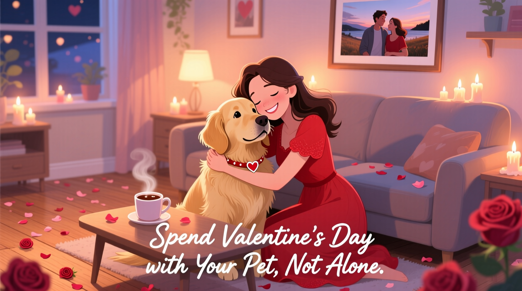 dont spend valentines day alone spend it with your pet