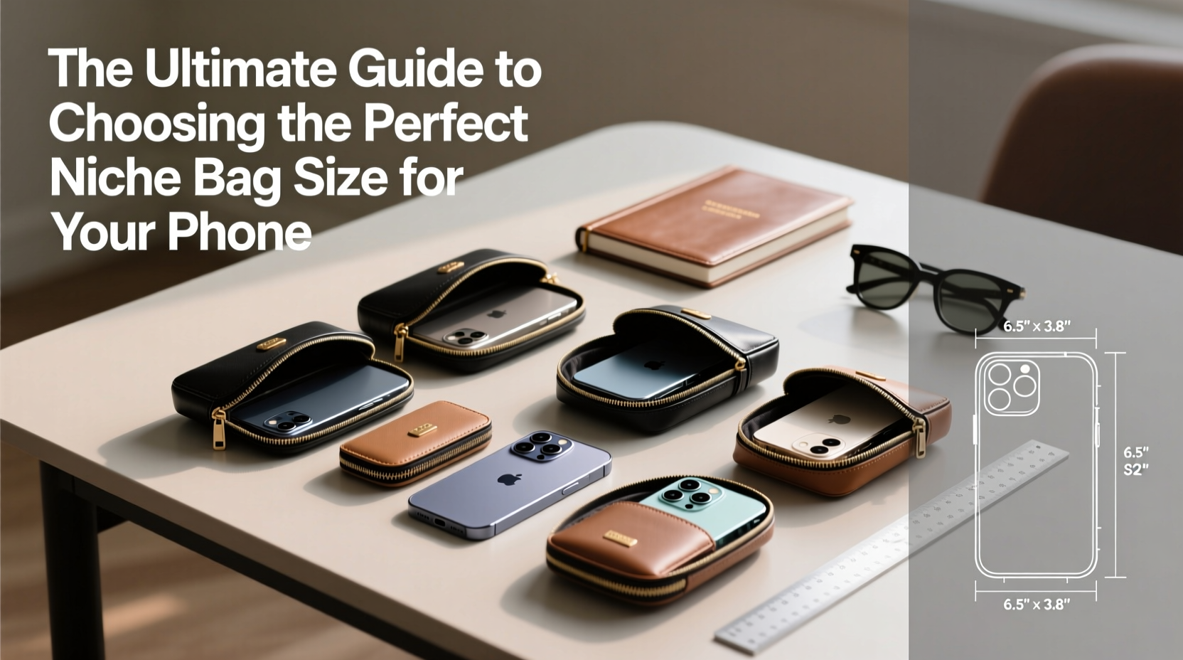 the ultimate guide to choosing the perfect niche bag size for your phone