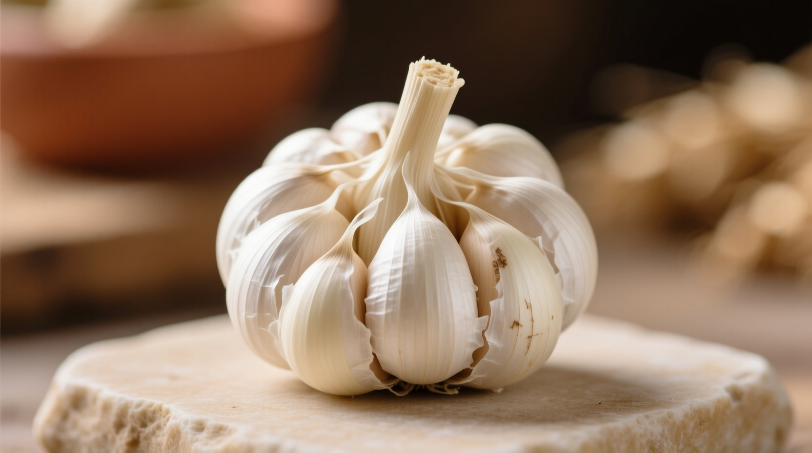 head of garlic