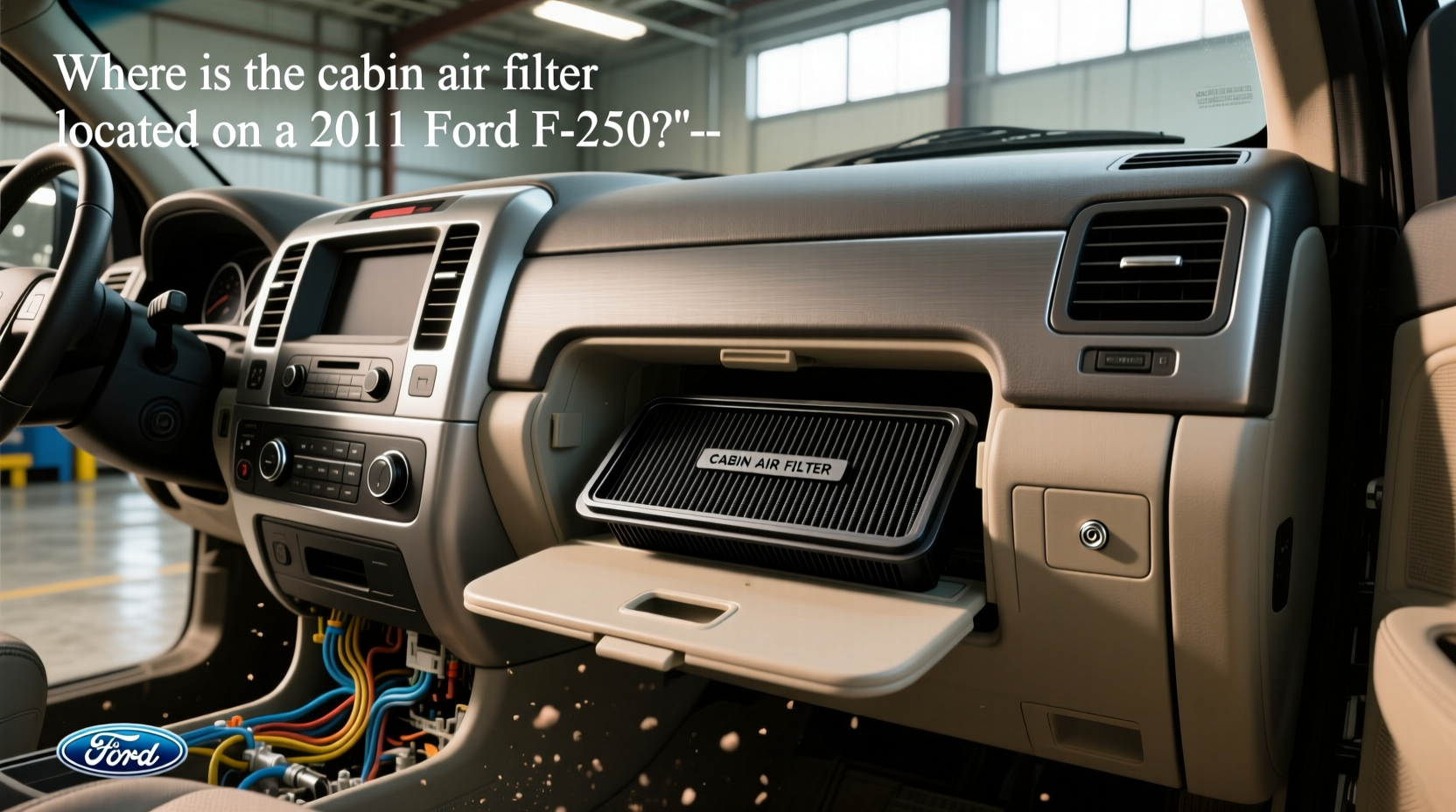 2011 f250 cabin air filter location replacement guide