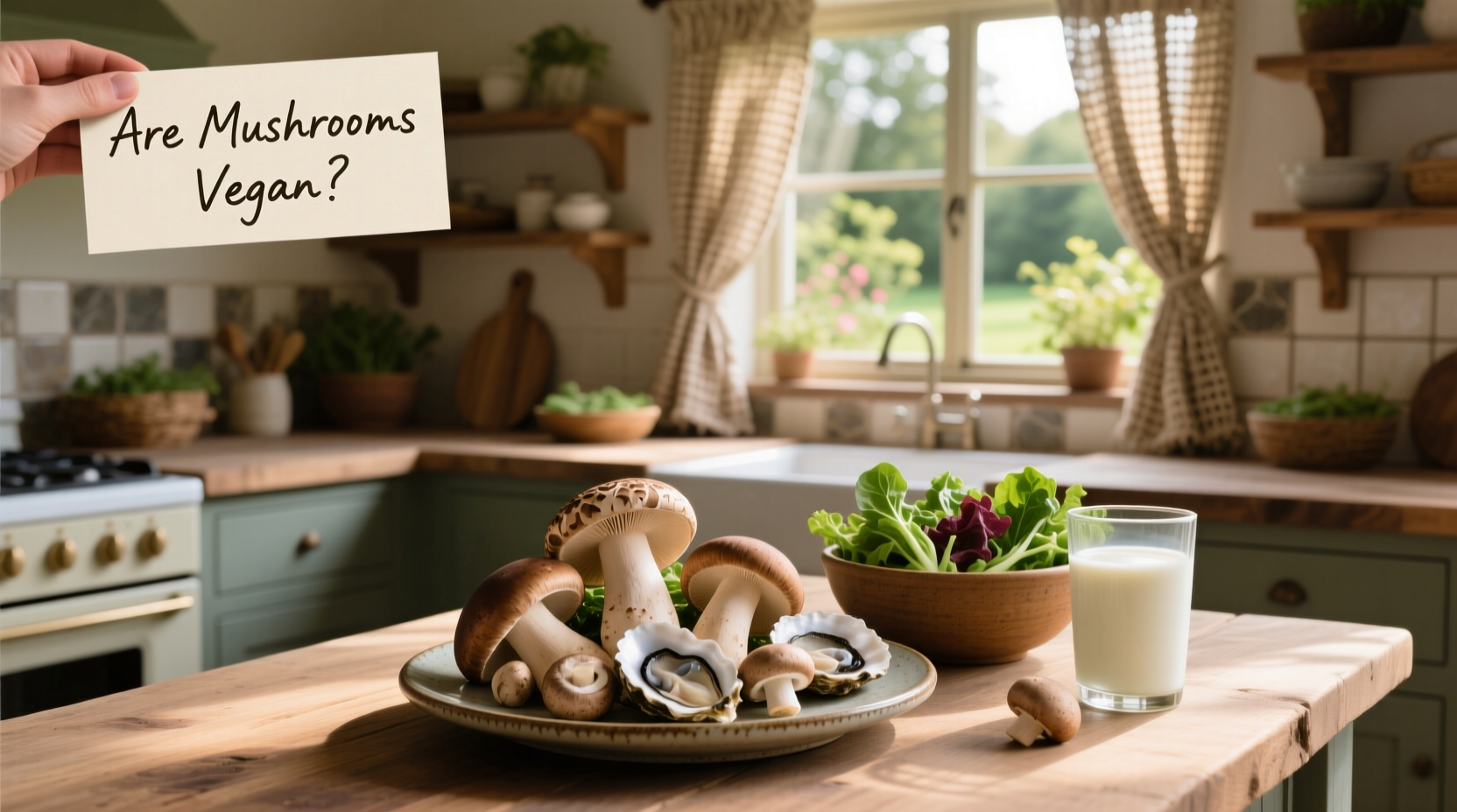 are mushrooms vegan the clear answer