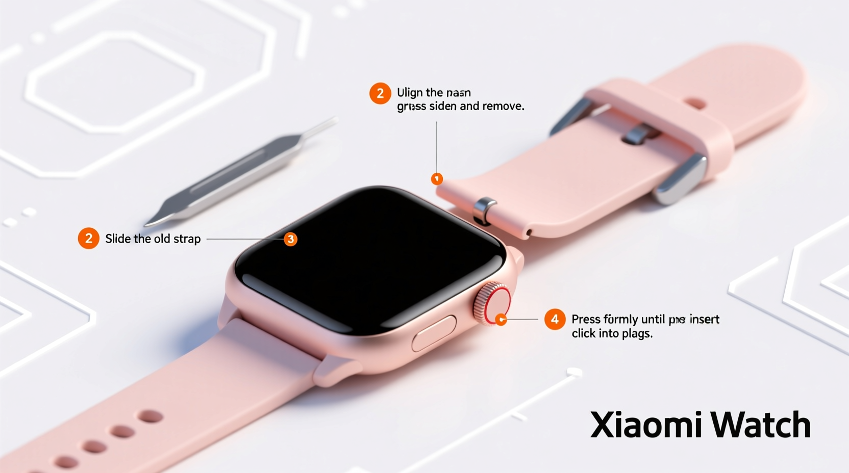 step by step guide how to easily change your xiaomi watch strap at home