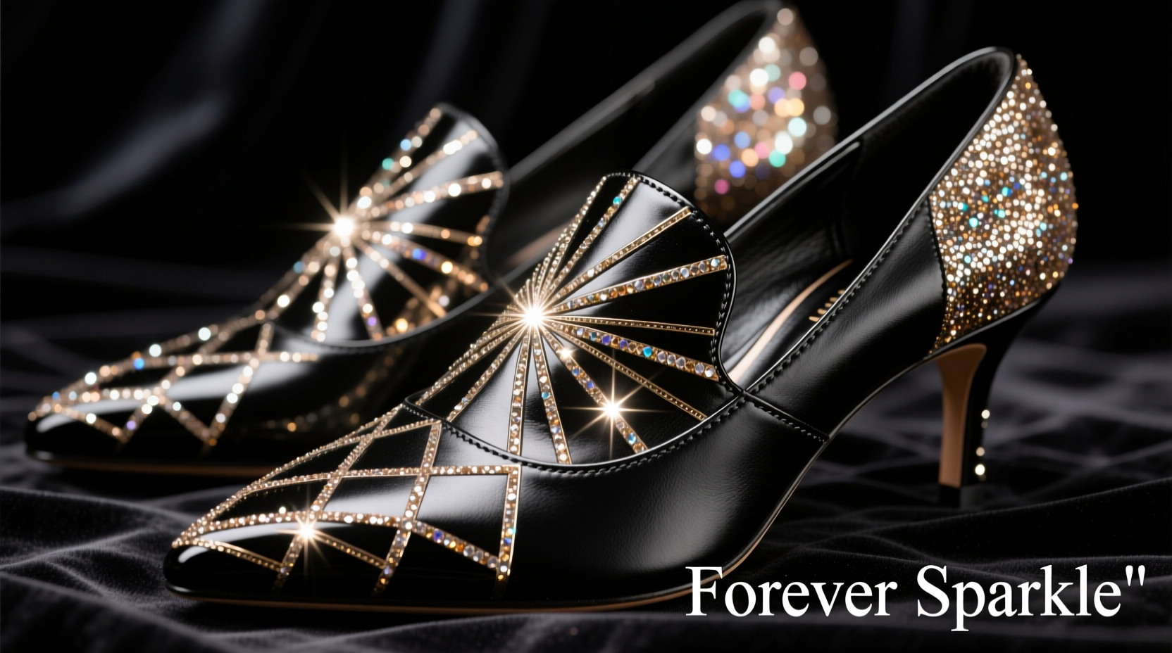 creative and lasting ways to put glitter on shoes for a sparkling finish