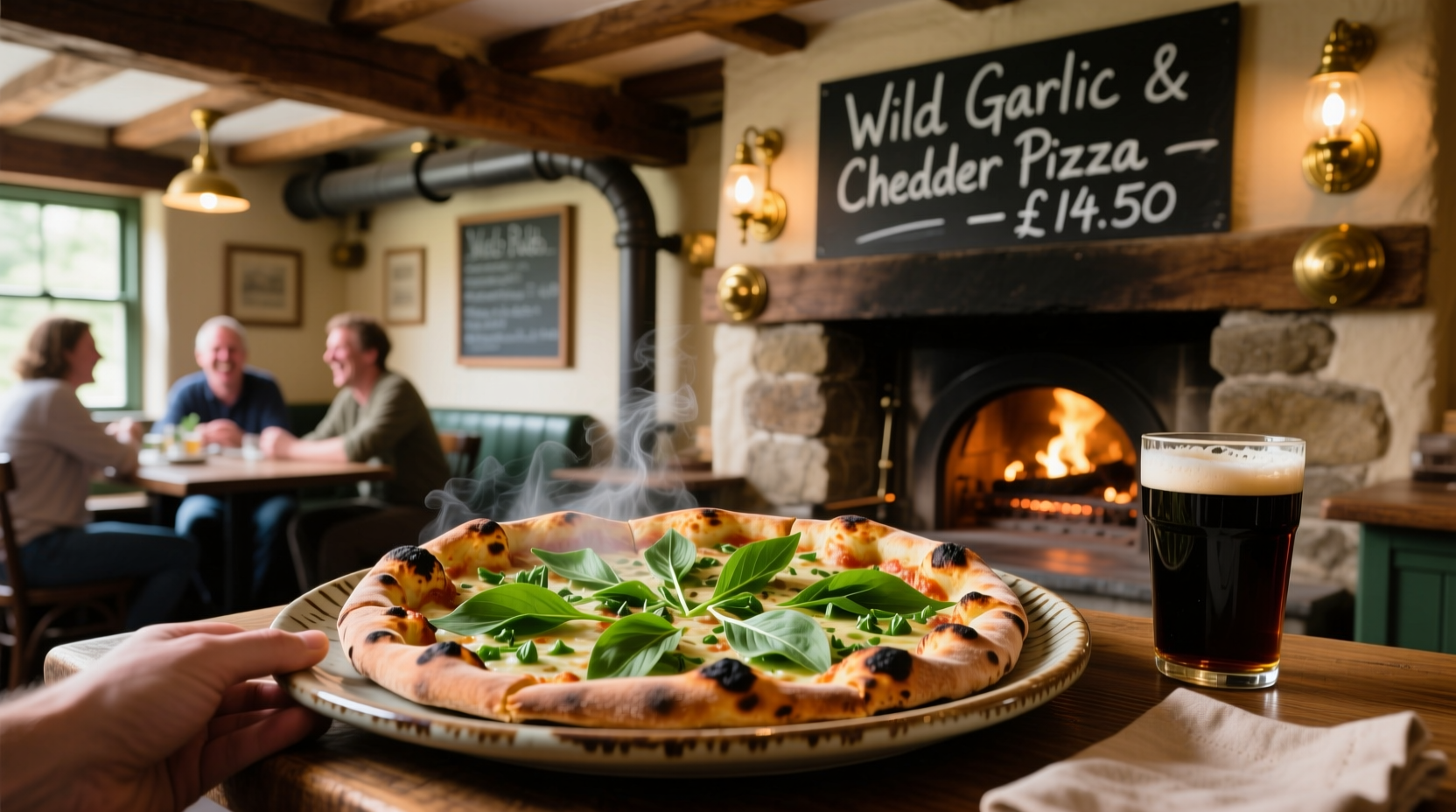 Wild Garlic Pizza Season: When & Where to Find It in Pubs