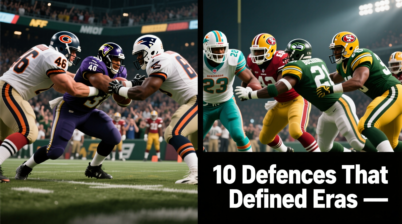 10 best nfl defenses of all time that left a lasting mark