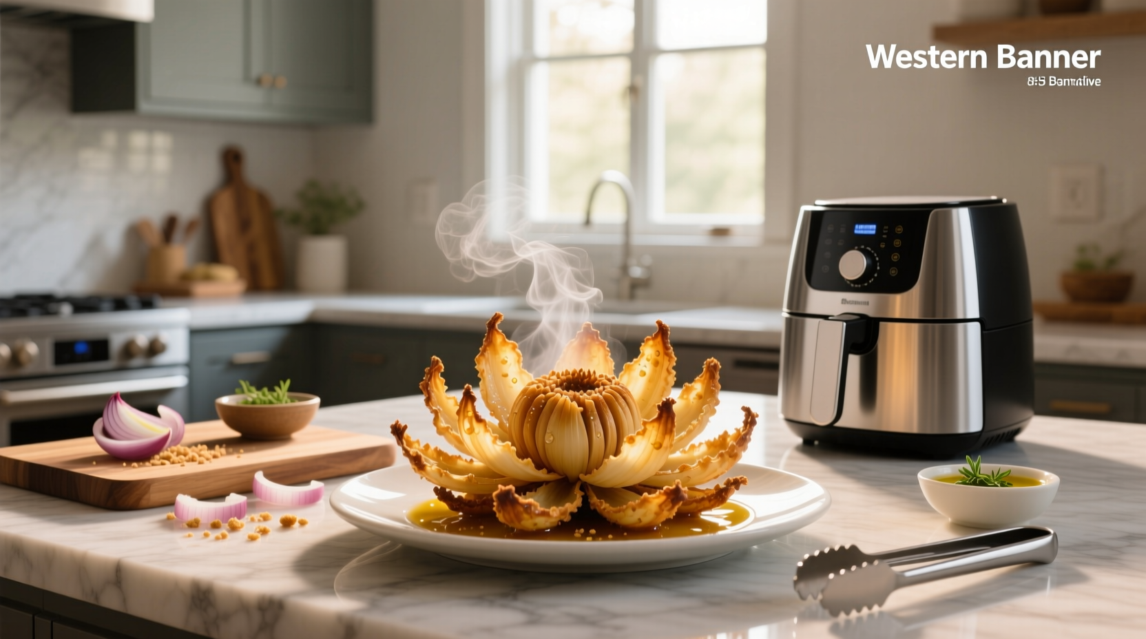 air fry blooming onion guide