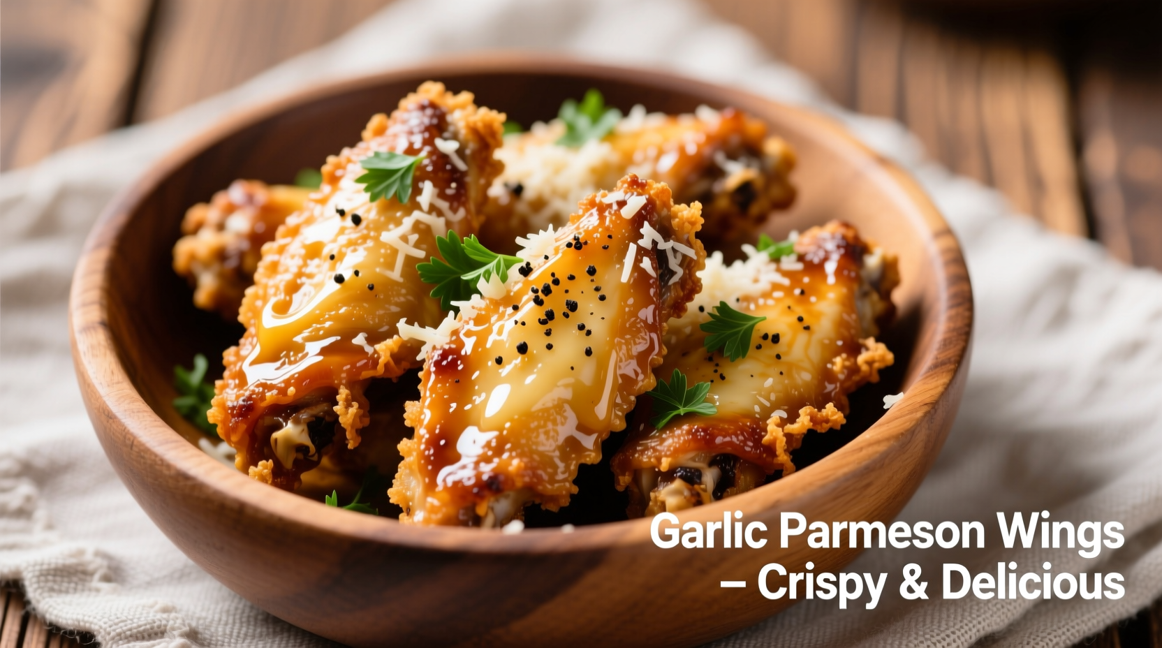 Perfect Garlic Parmesan Chicken Wings Recipe in 45 Minutes