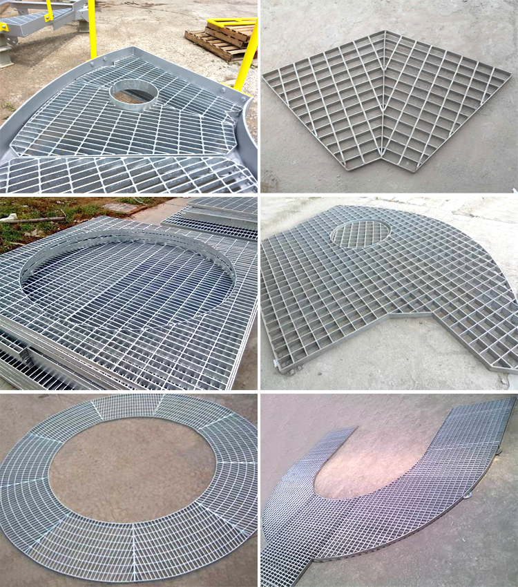 Galvanized Stair Treads Steel Grating for Sale
