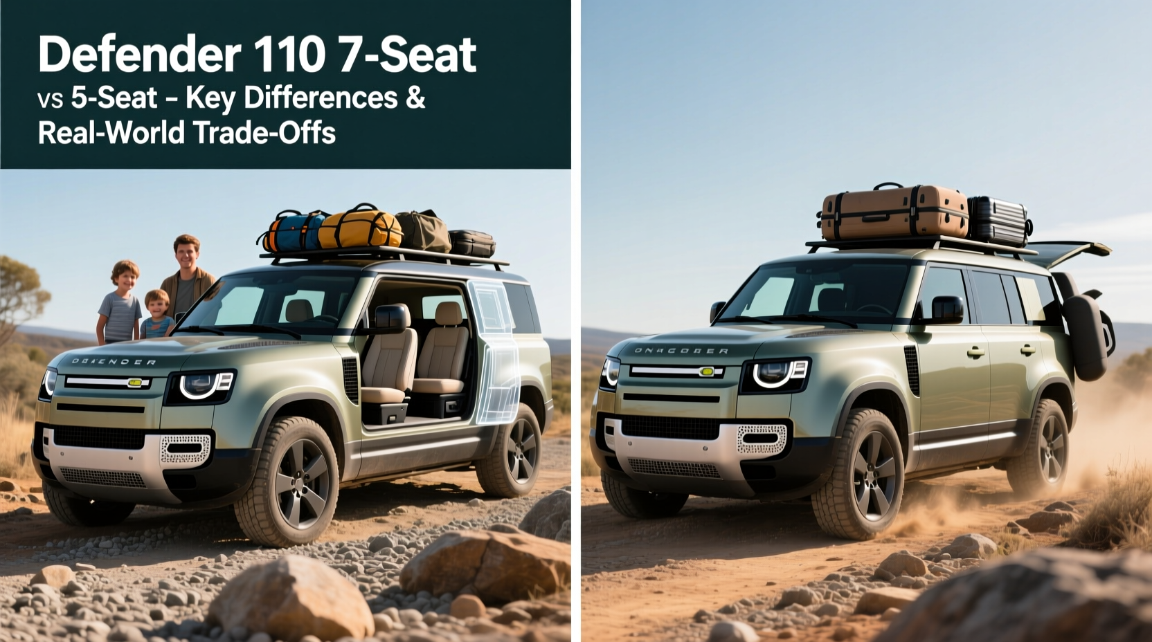 defender 110 7vs5 seat