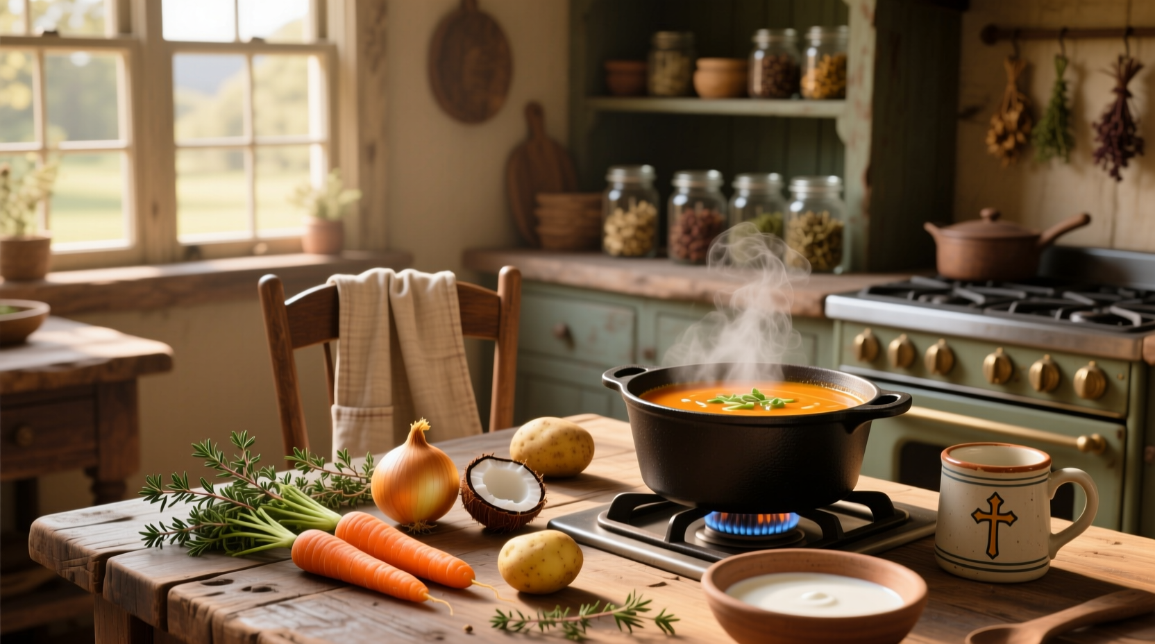 5 ingredient carrot soup guide