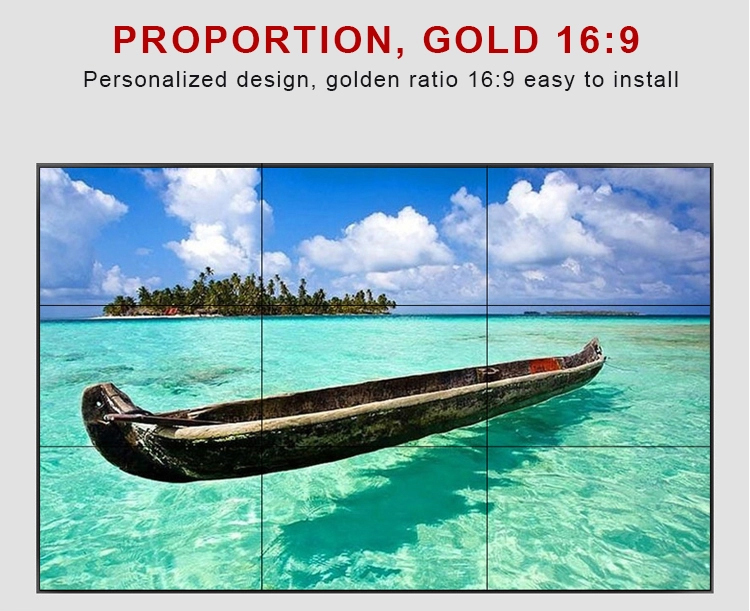 Multi Screen 4K Video Wall Panel 1920x1080 For Advertising Publish