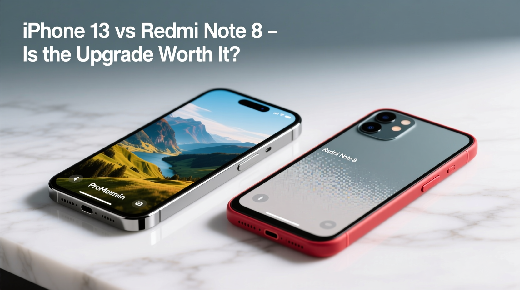is the iphone 13 really worth the upgrade from a redmi note 8