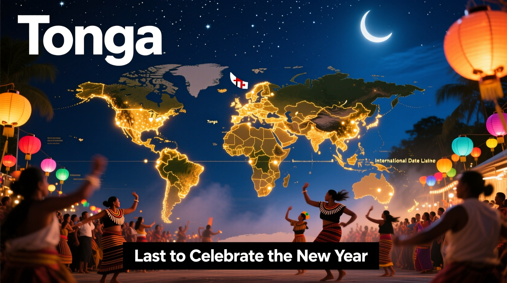 which country celebrate the new year last