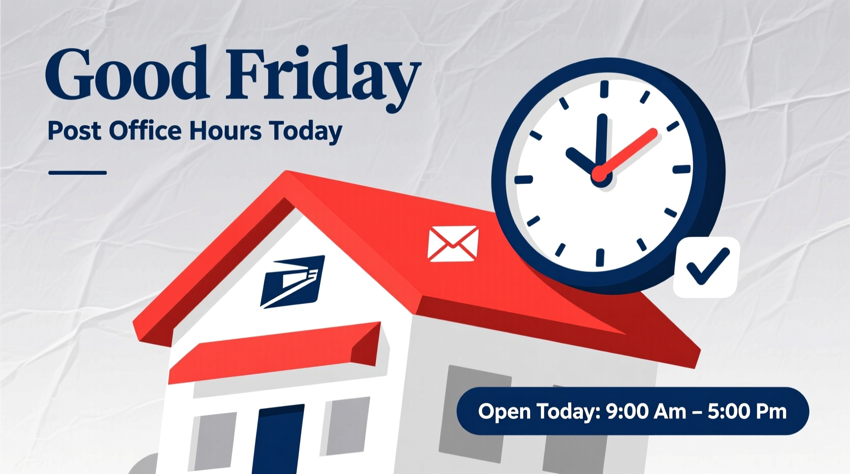 is the post office open today on good friday