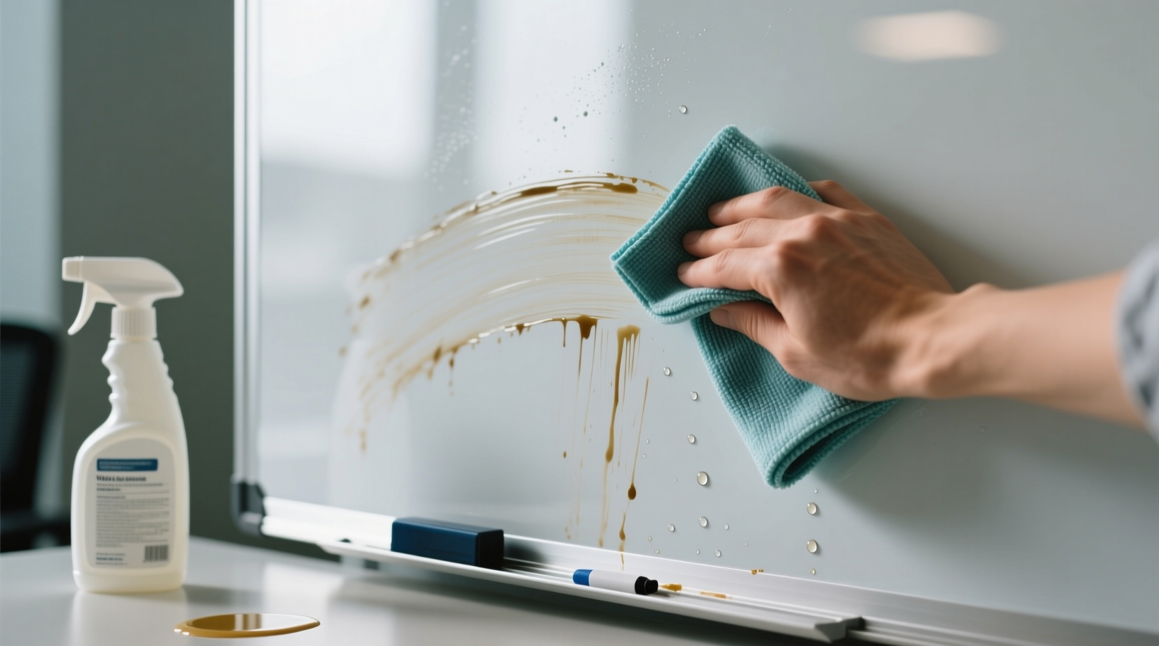 how to clean a whiteboard