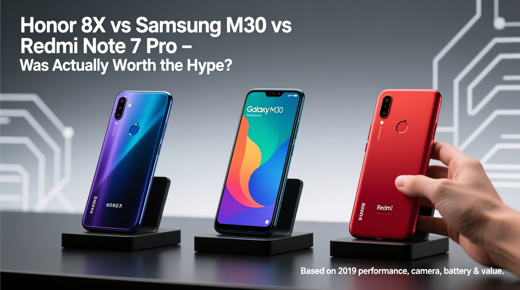 honor 8x vs samsung m30 vs redmi note 7 pro which budget phone was actually worth the hype