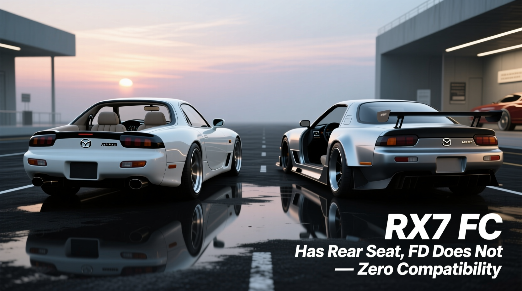 rx7 fc vs fd rear seat