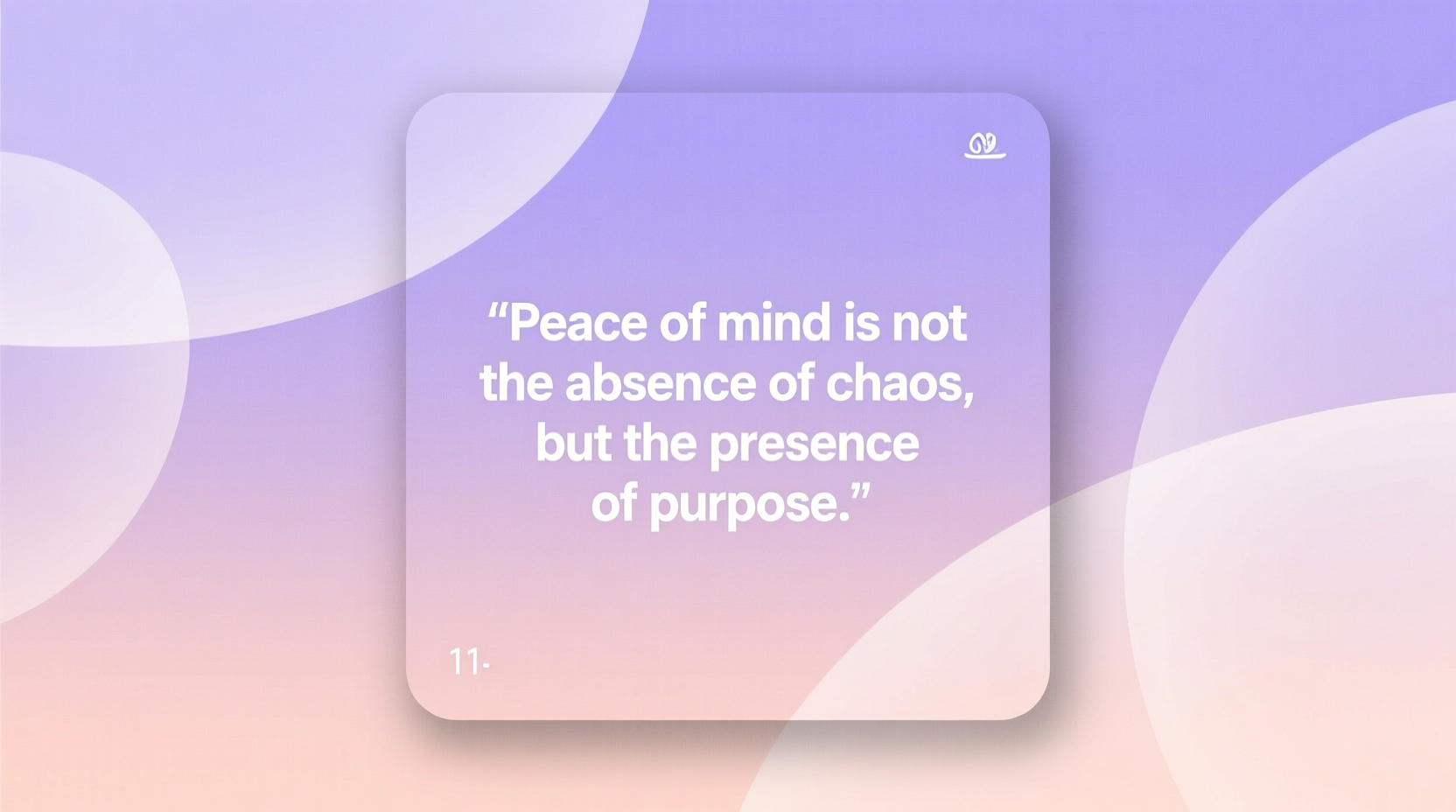 quotes about peace of mind