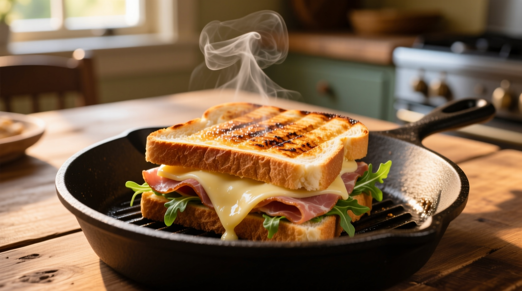 how to make mortadella grilled cheese