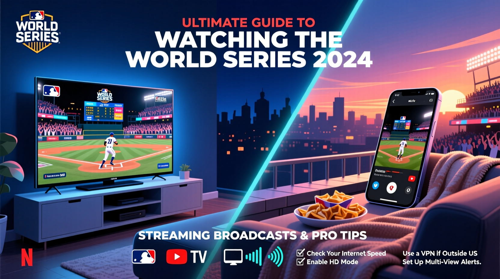 ultimate guide to watching the world series 2024 streaming broadcasts and viewing tips