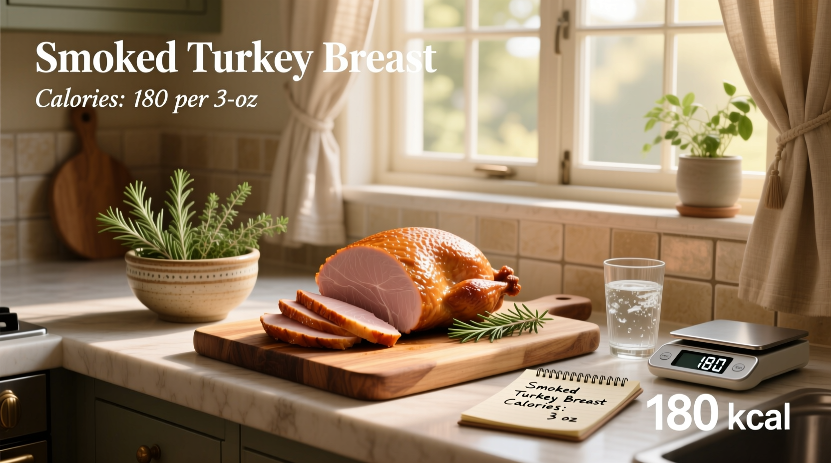smoked turkey breast calories guide