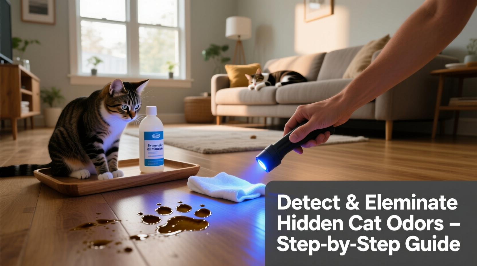 how to detect and eliminate hidden cat odors in your home a practical guide