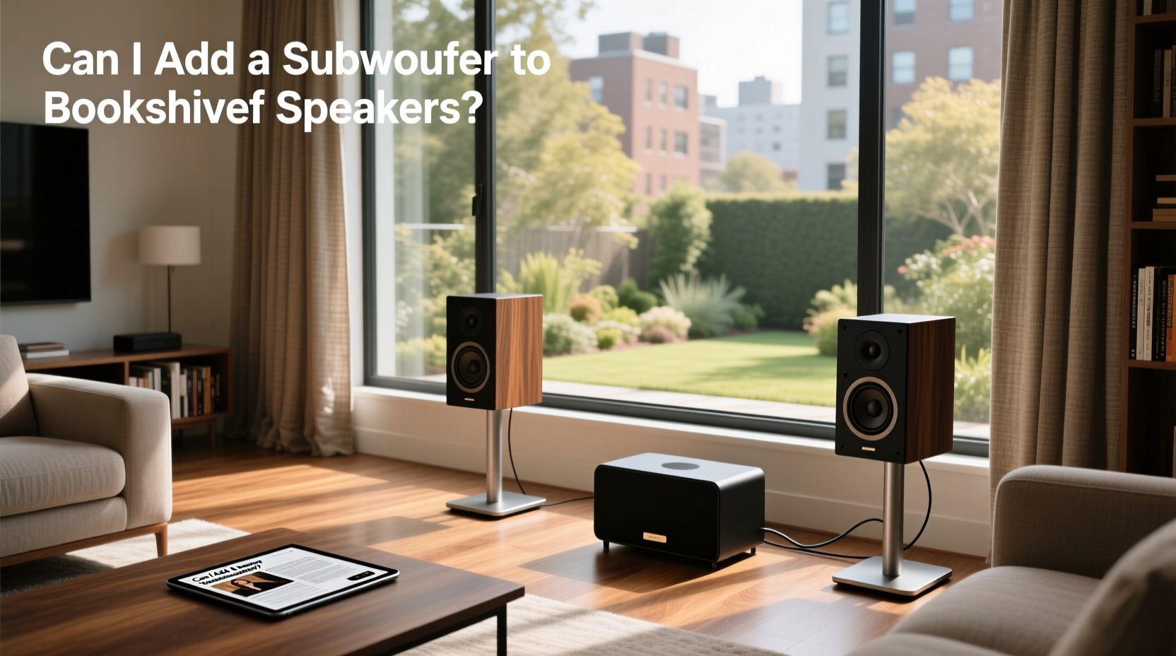How to Choose a Small Subwoofer for Bookshelf Speakers