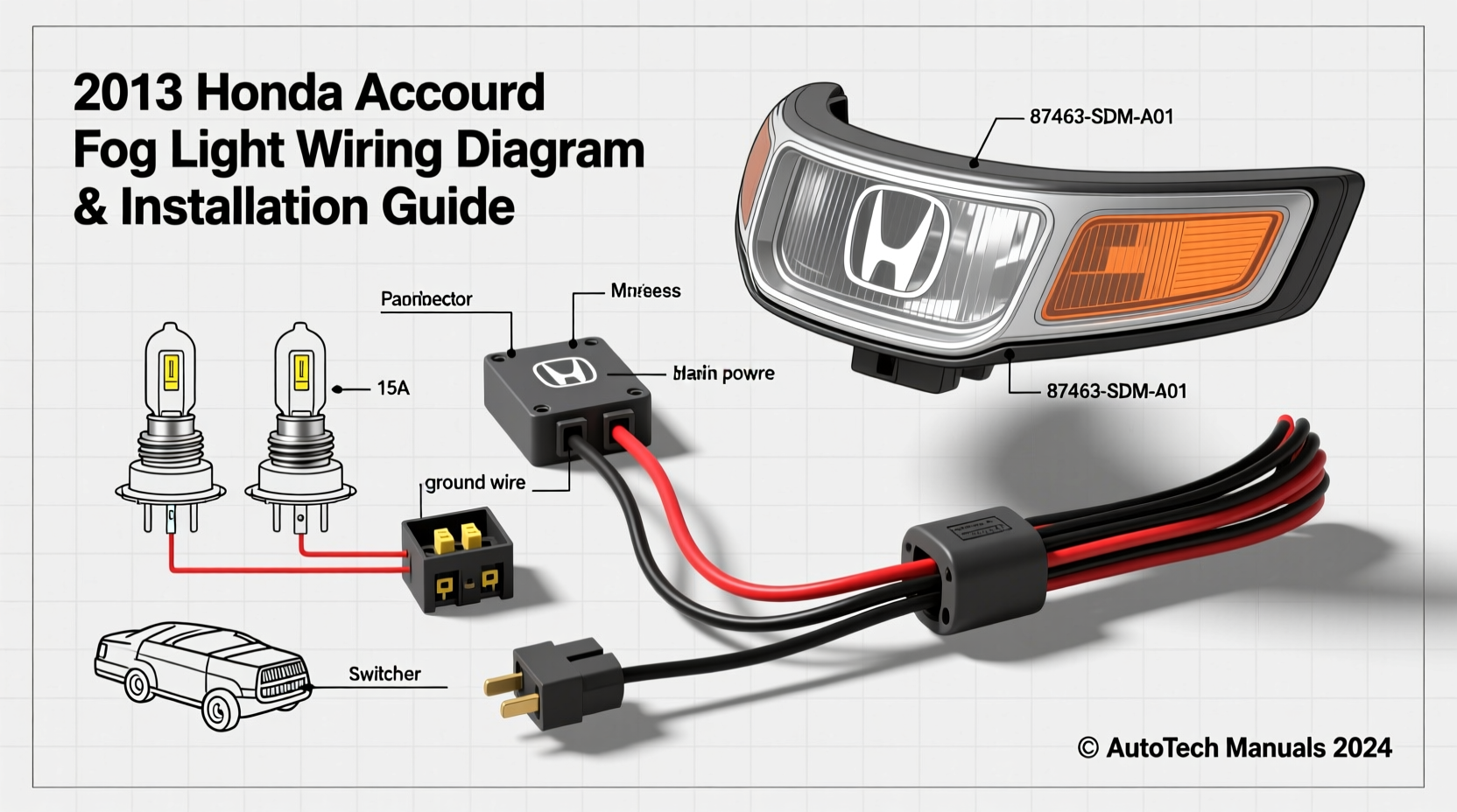 2013 accord fog light wiring