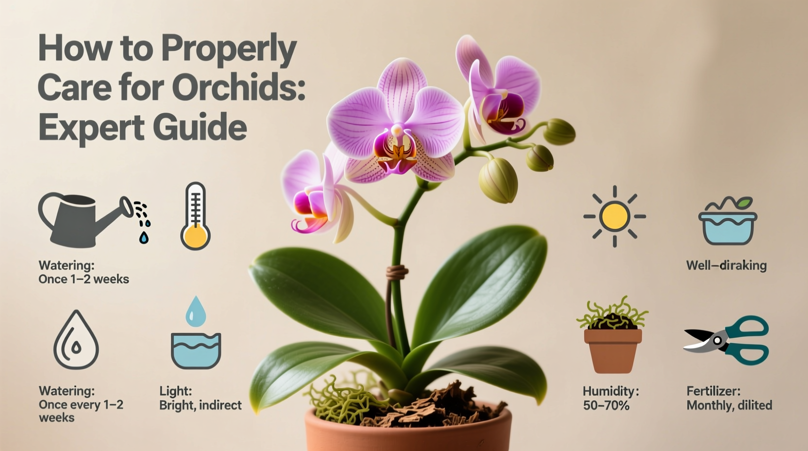 How to Properly Care for Orchids: Expert Guide
