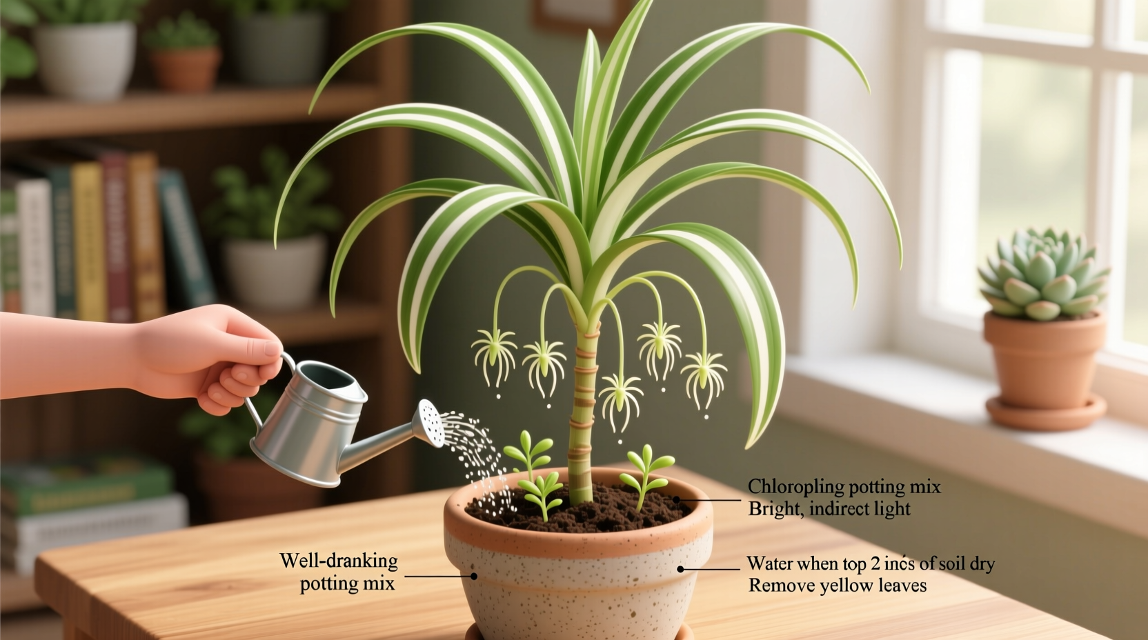 how do you care for a spider plant