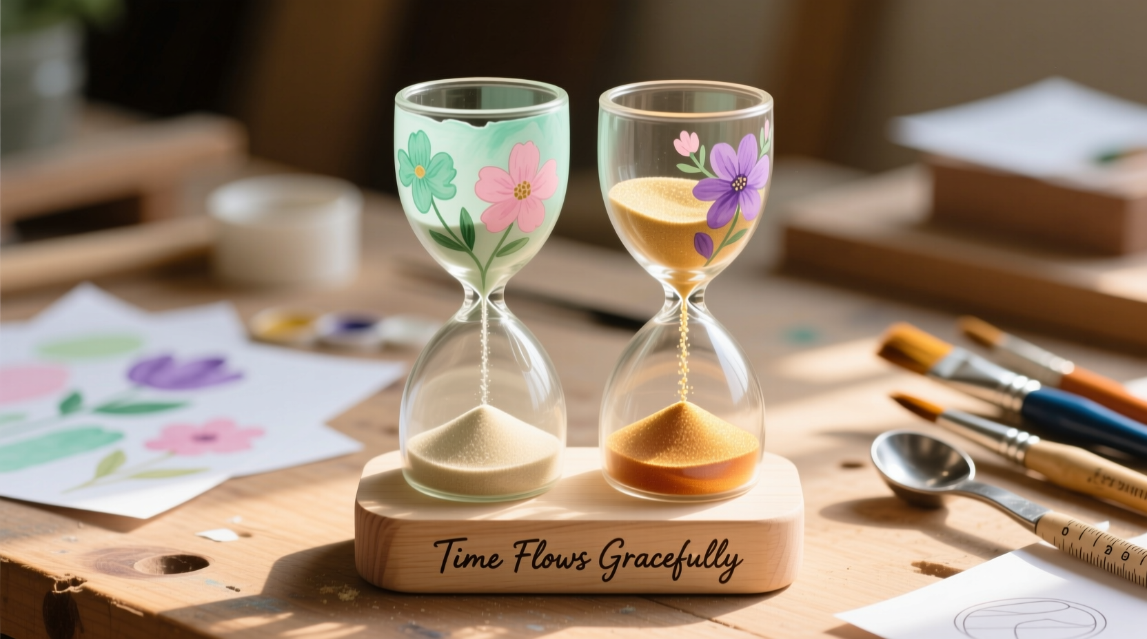 creative diy hourglass with cups easy techniques for a perfect sand timer craft