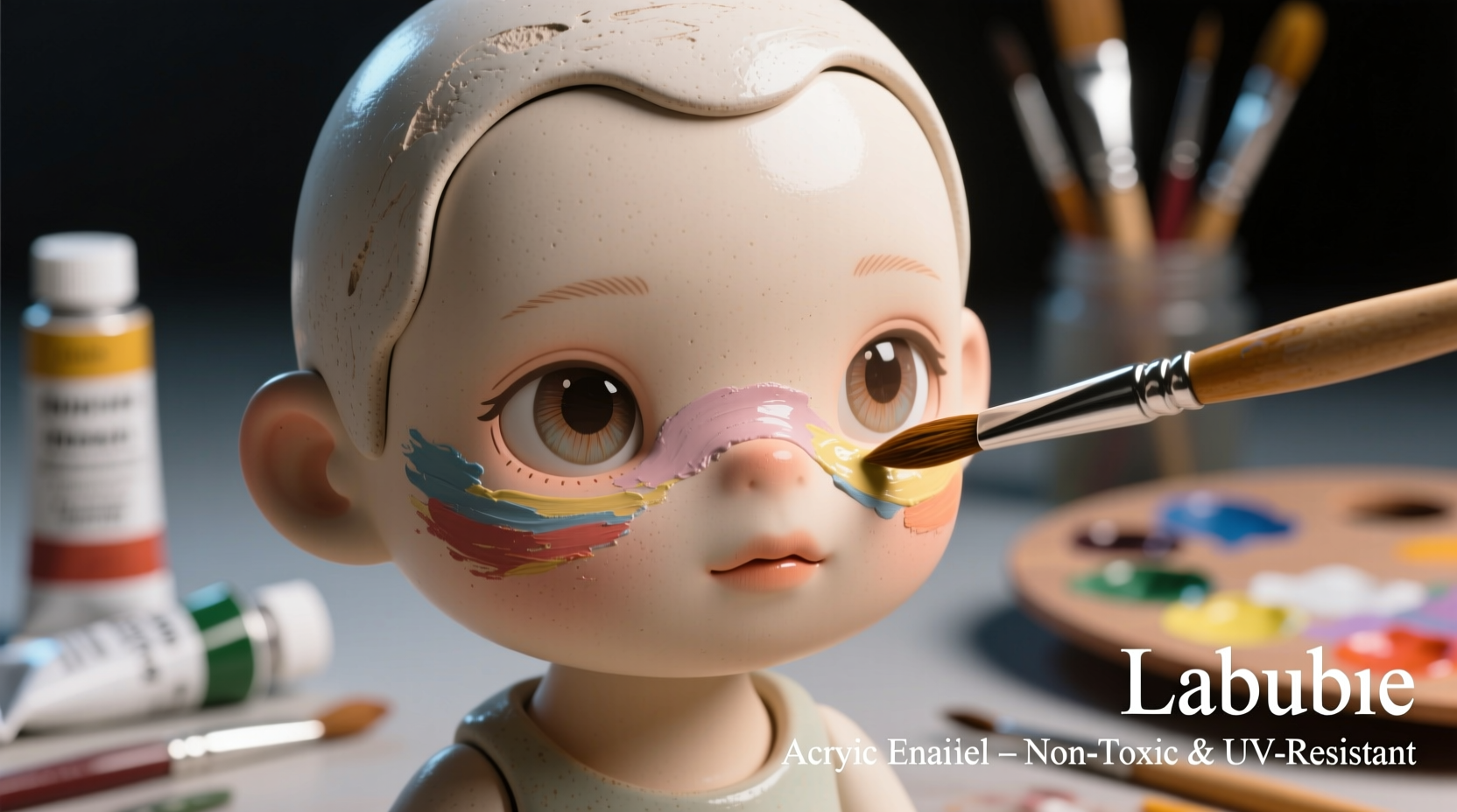 what paint to use on labubu face