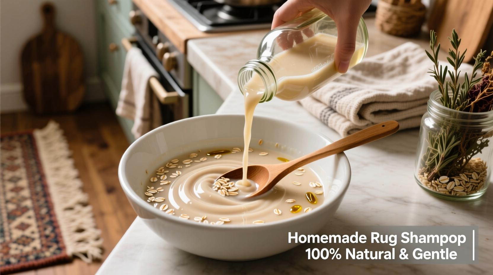 homemade rug shampoo