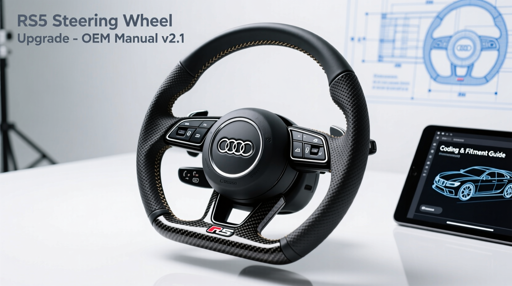 rs5 steering wheel upgrade