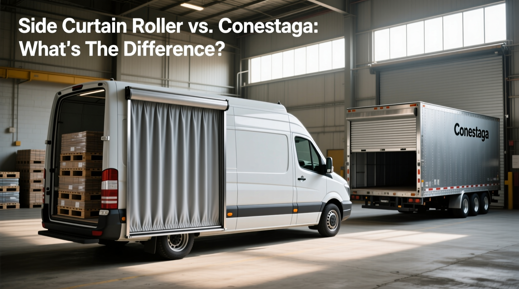 How to Choose Side Curtain Roller for Van & Conestoga Differences