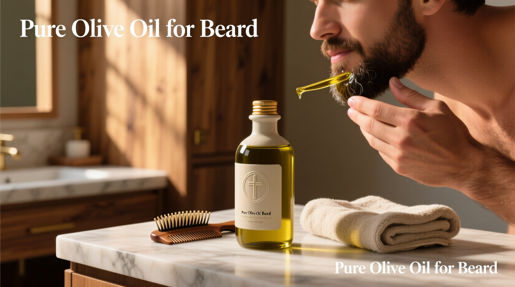 olive oil for beard care