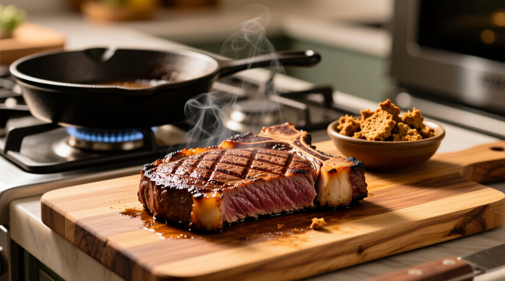 cook a great steak in the oven skip the freezing tempe