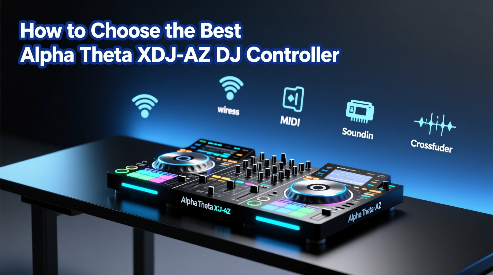 alpha theta xdj az dj controller
