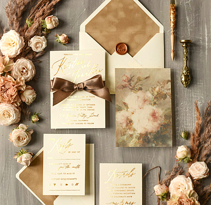 wedding invitations stamps