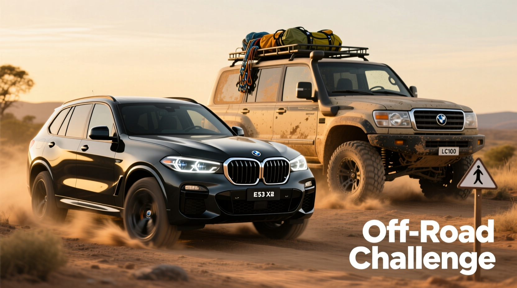 e53 x5 vs land cruiser 100