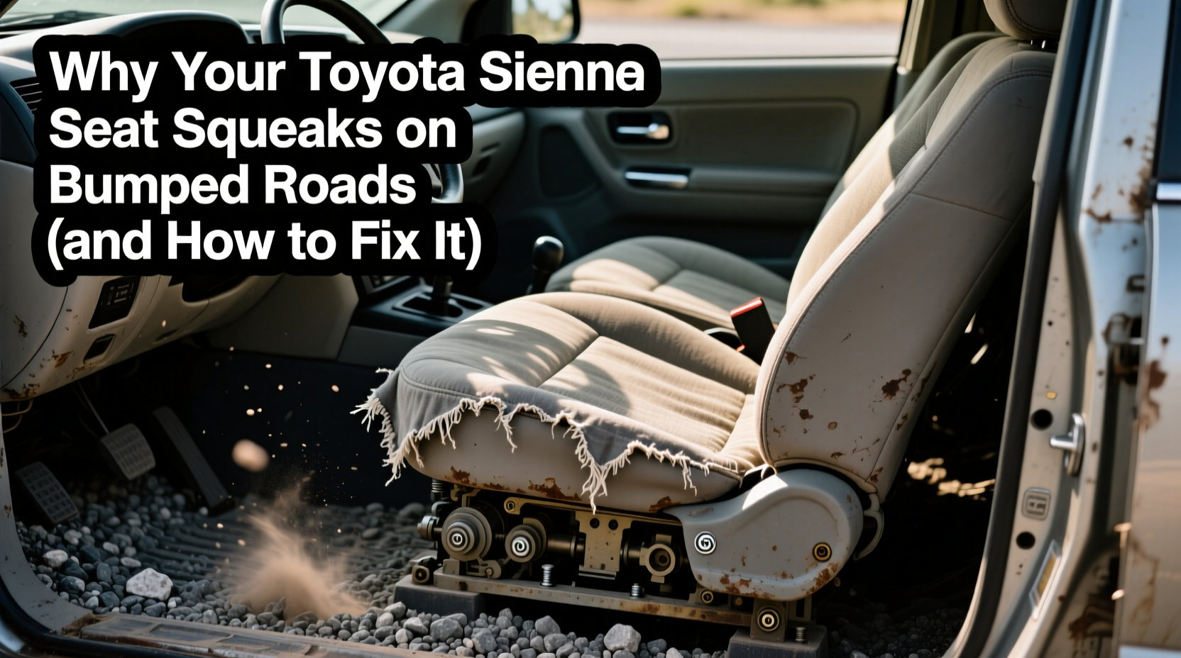 sienna seat squeaking bumpy roads
