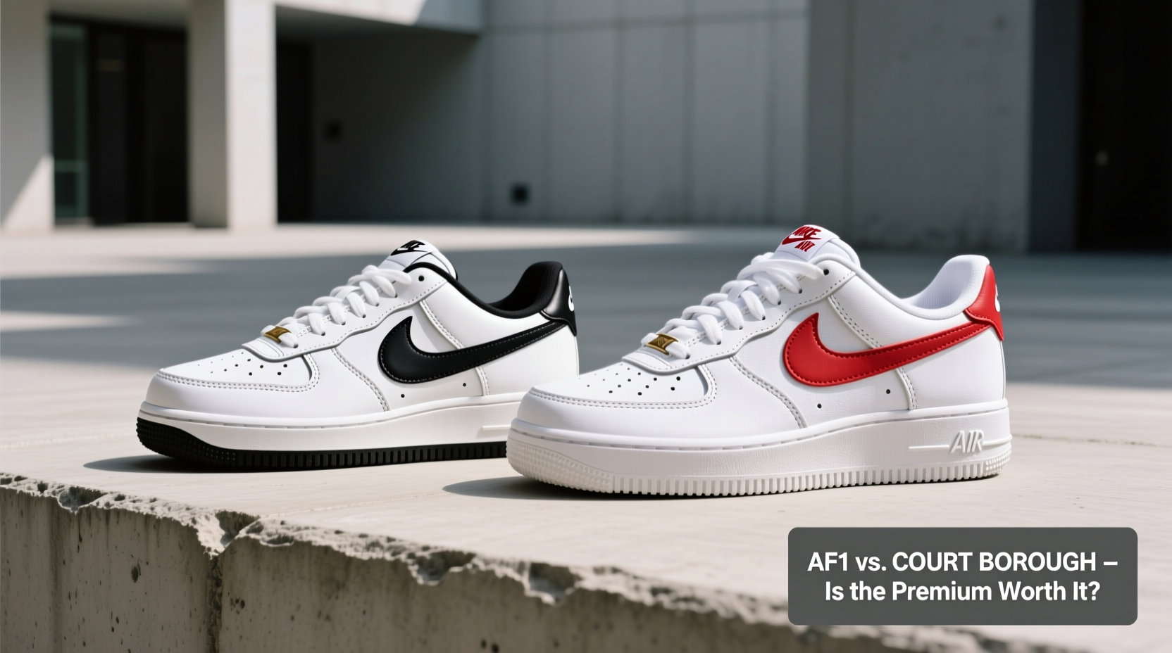 air force 1 vs court borough