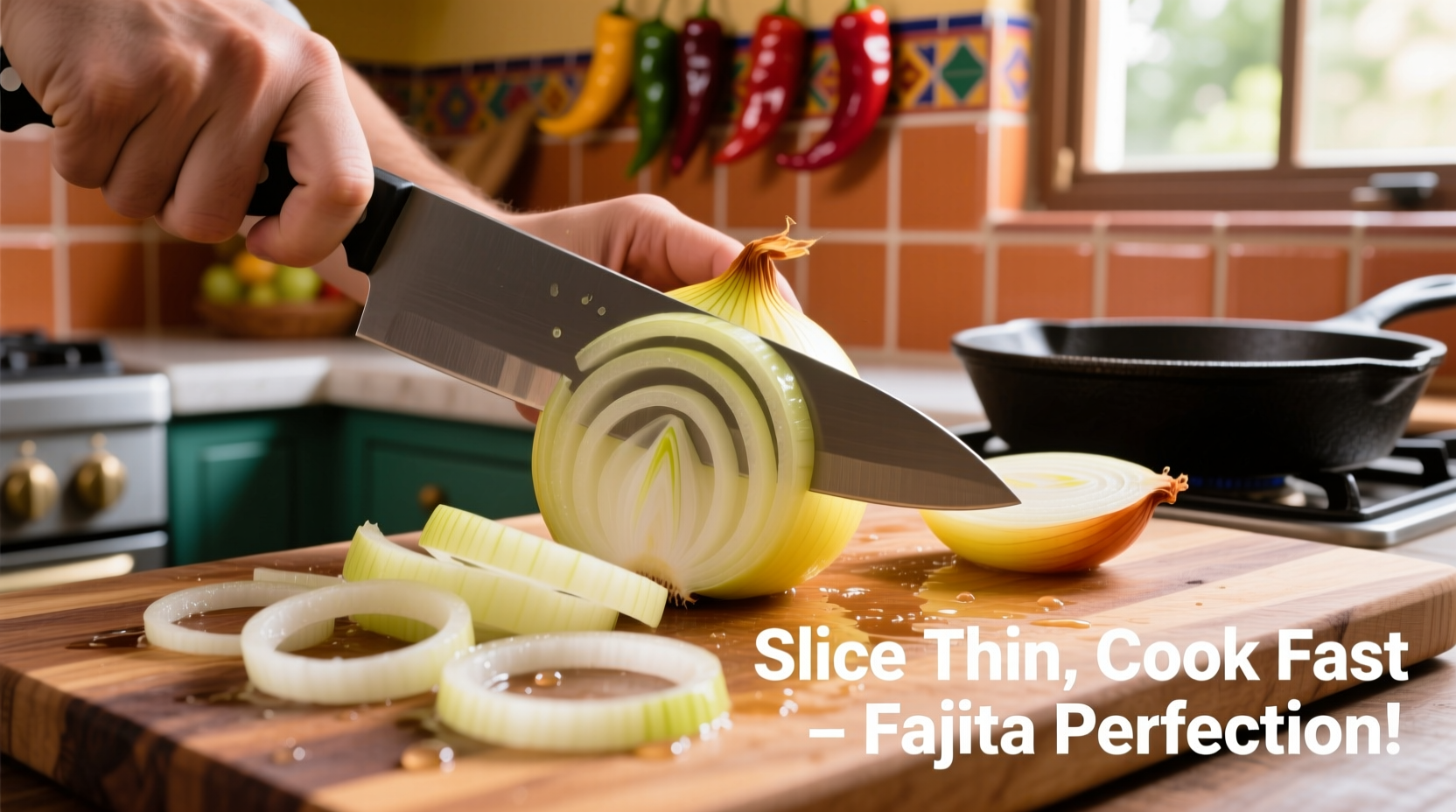 How to Slice an Onion for Fajitas: Perfect Technique Guide
