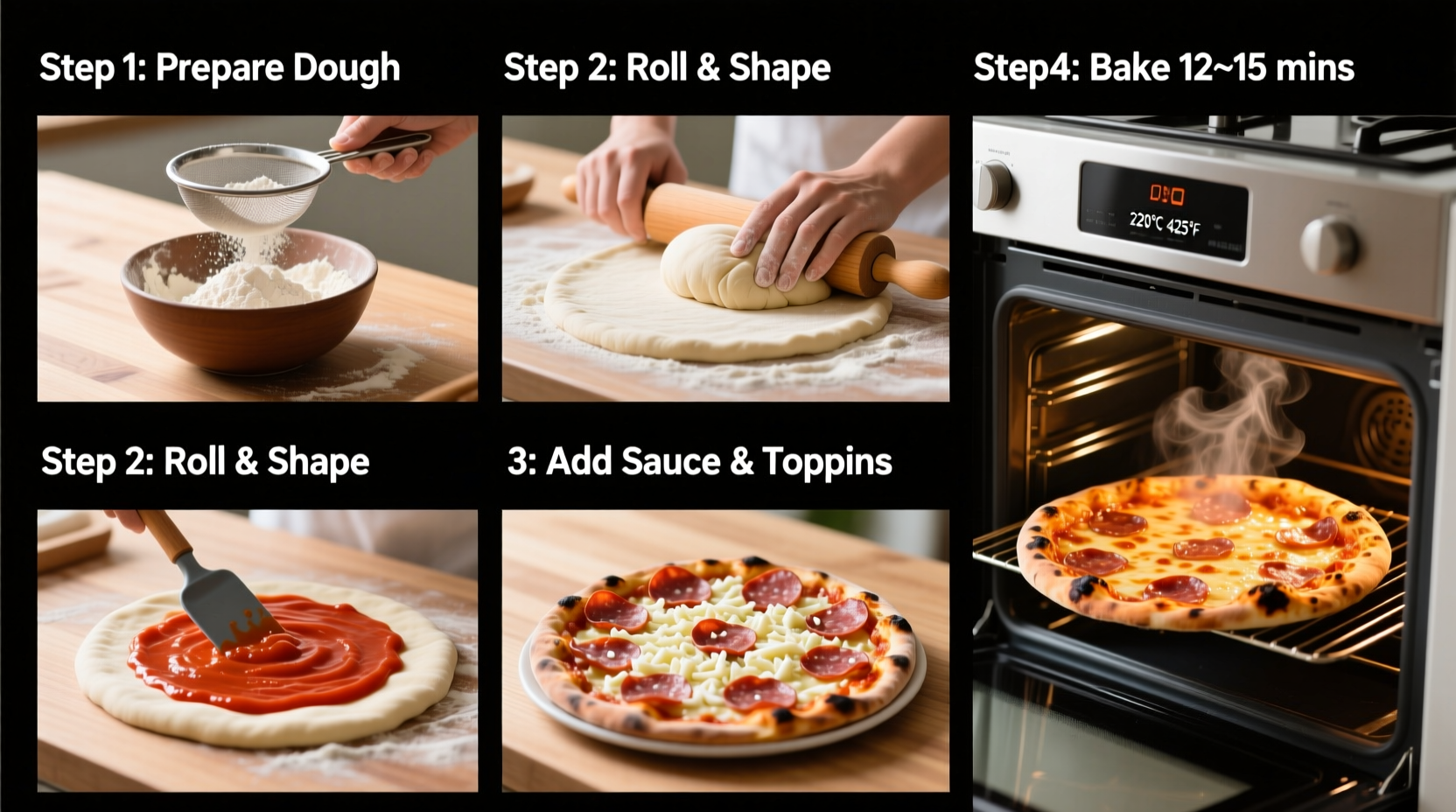 how to make a homemade pizza