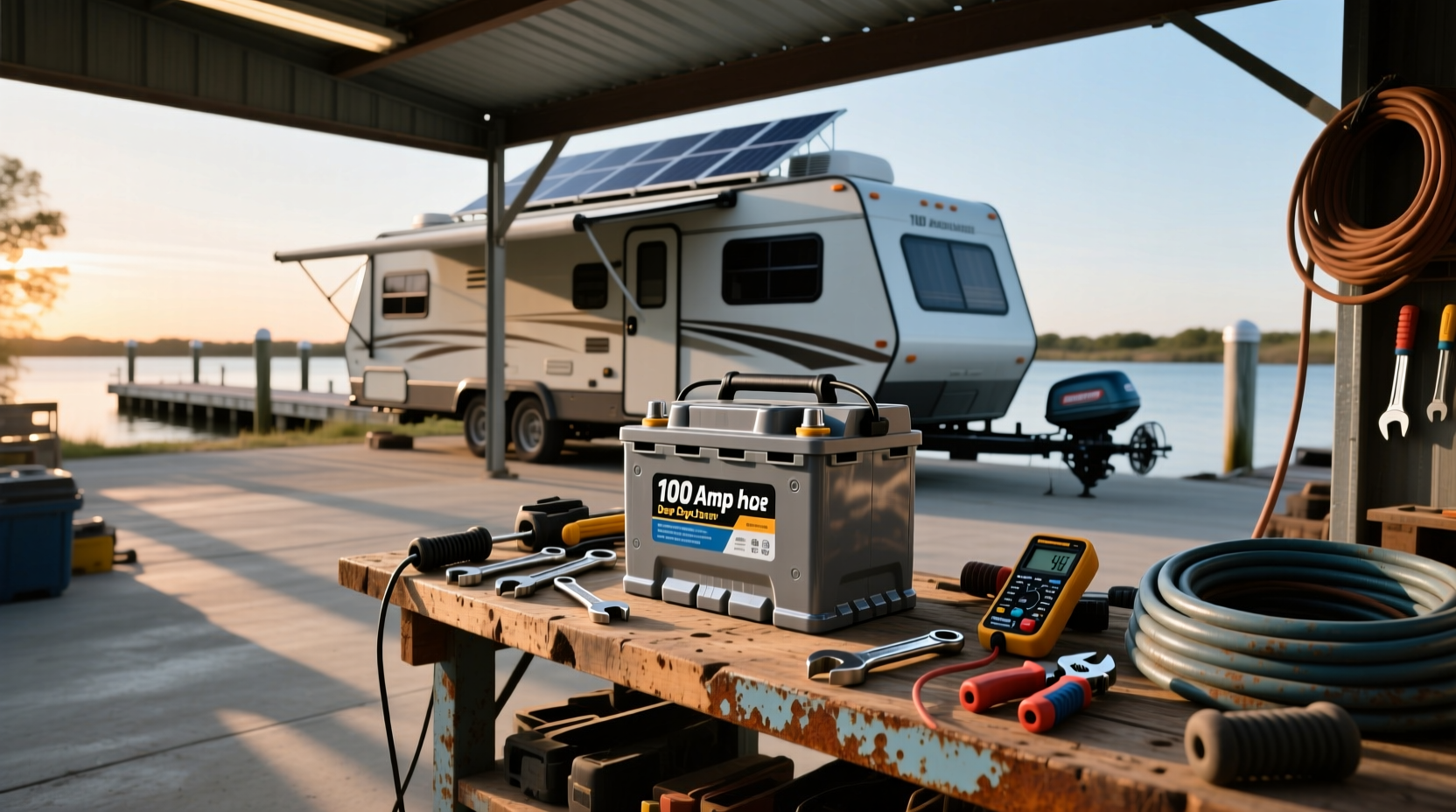 100ah deep cycle battery guide lifepo4 vs agm