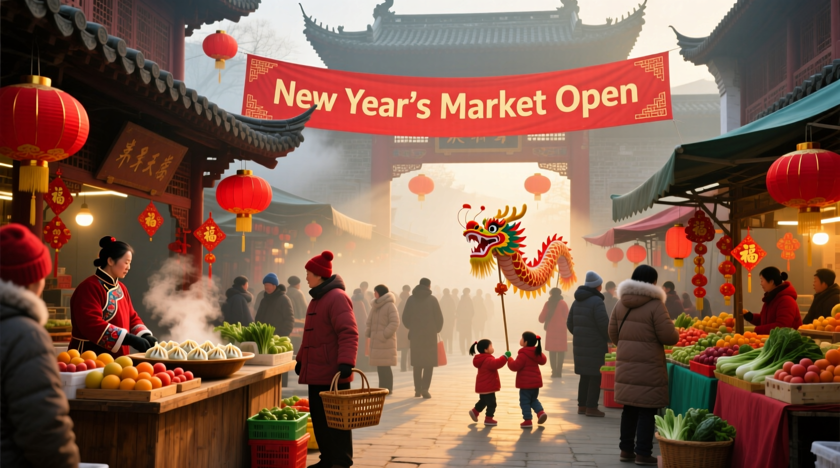 is the market open on new years day
