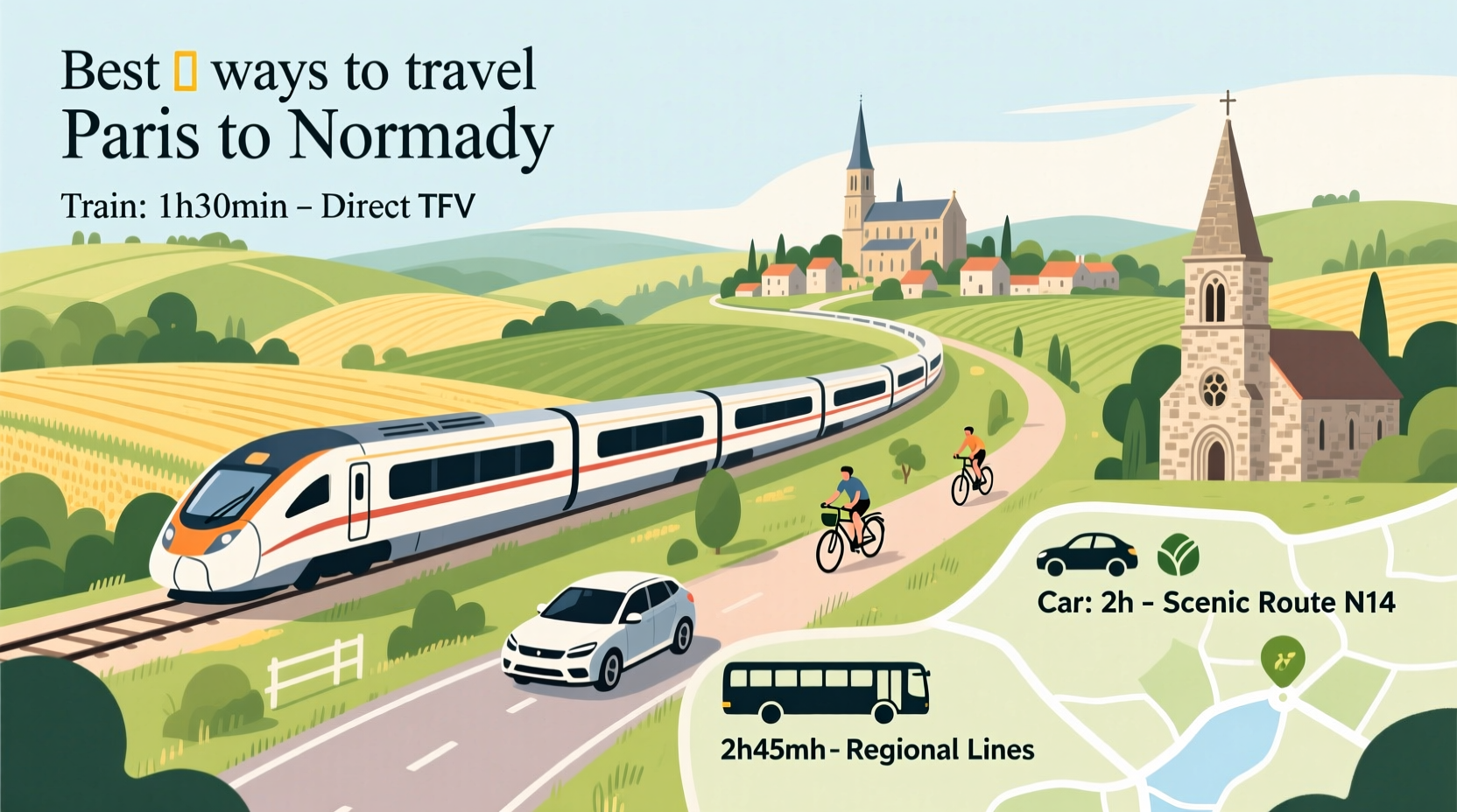 finding the best way to get from paris to normandy convenient travel tips