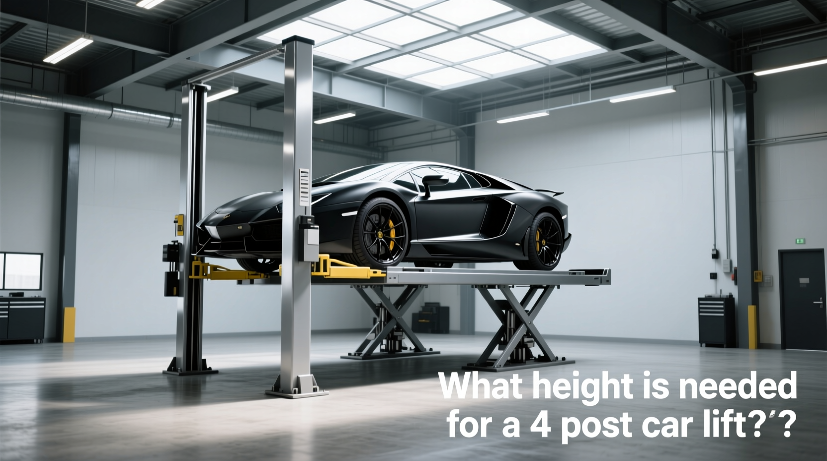 How to Choose a 4-Post Car Lift: What Height Is Needed?