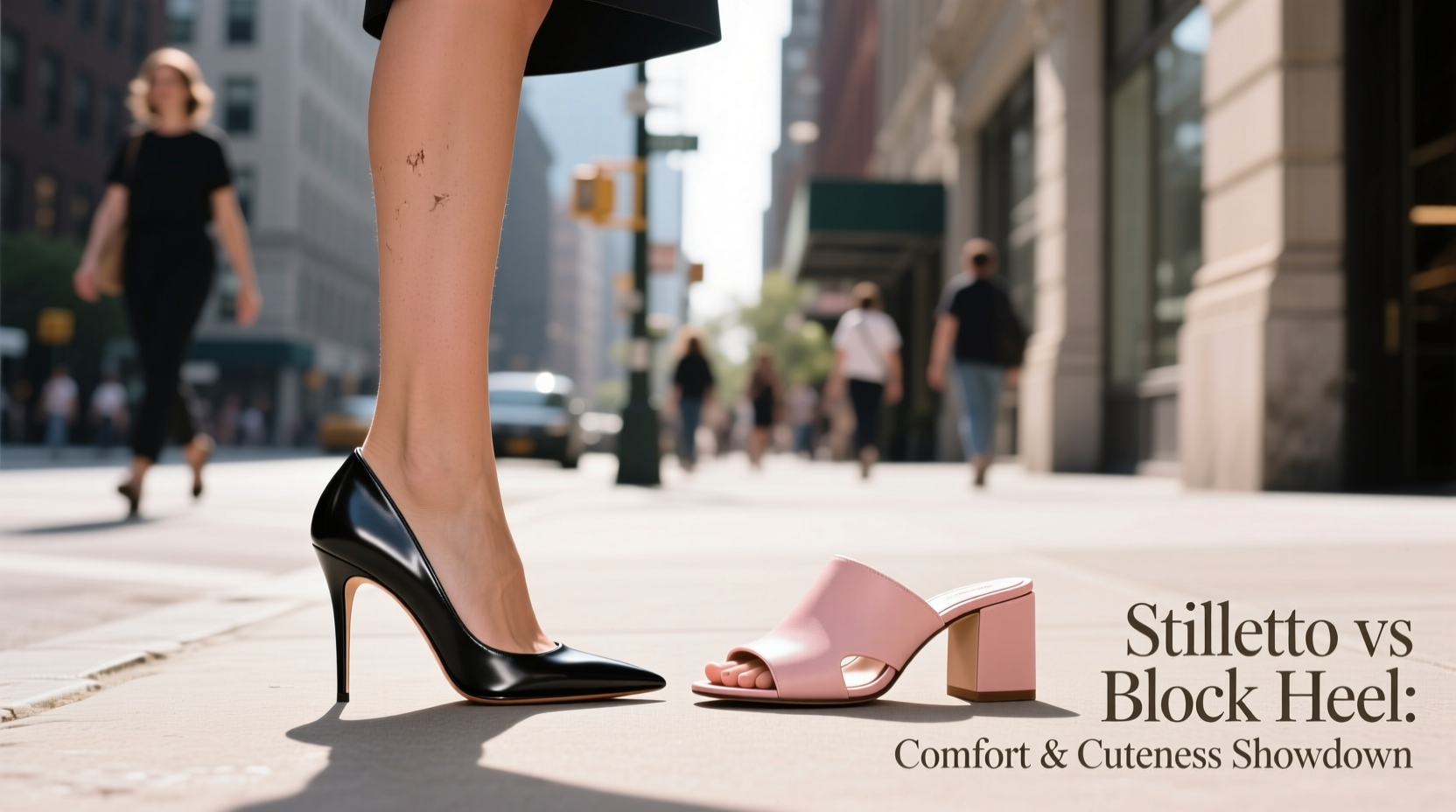 stiletto vs block heels which sandals are actually more comfortable for walking and still look cute